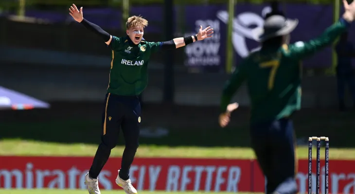 यू-१९ विश्वकप क्रिकेट : आयरल्यान्डले अमेरिकालाई ७ विकेट हरायो