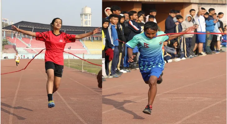 सातौं ओप्स खेलकुद महोत्सव : सुवास र युनिशालाई स्वर्ण