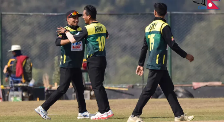 प्रधानमन्त्री कप क्रिकेट : आर्मीले एपिएफ क्लबलाई हरायो