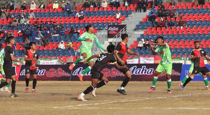 आहा रारा पोखरा गोल्डकप : उद्घाटन खेलमा आयोजक थ्रिस्टारसँग पराजित