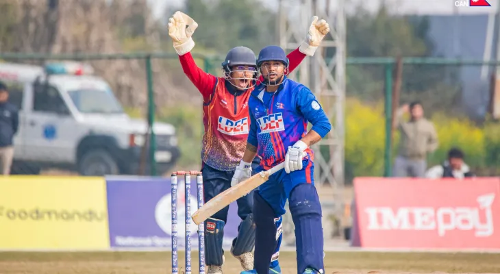 प्रधानमन्त्री कप क्रिकेटमा कोशीले आफ्नो अपराजित यात्रा टुङ्ग्यो