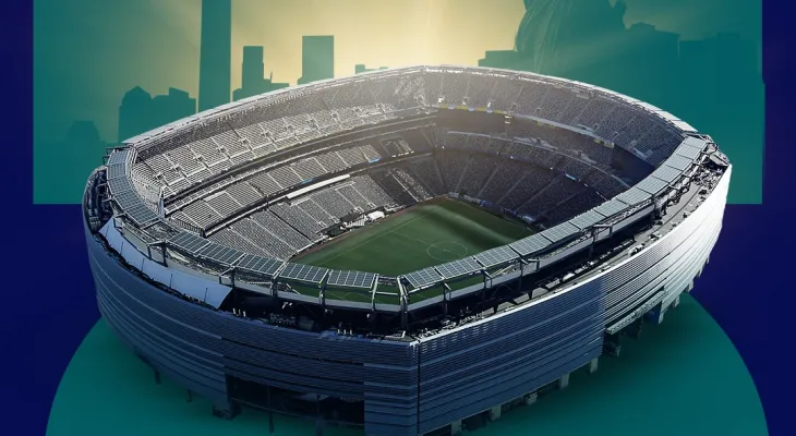 विश्वकप फाइनल खेलाइने अमेरिकाको स्टेडियम कस्तो छ ? तस्विरमा हेरौं