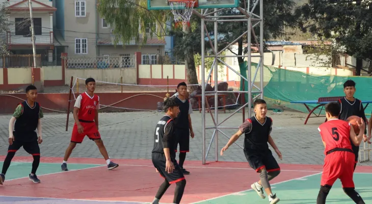 अन्तरविद्यालय बास्केटबल प्रतियोगितामा भ्याली पब्लिकको ह्याट्रिक