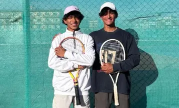 वर्ल्ड ¥याङकिङ टेनिस : सक्षम र आरभको जोडी सेमिफाइनलमा