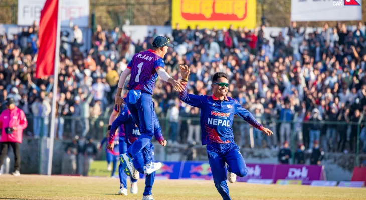 क्यानडाविरुद्ध एक्लैले चार विकेट लिएका रोहित बने 'प्लेयर अफ द म्याच'