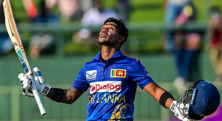 निसान्काको एकदिवसीय क्रिकेटमा कीर्तिमानी ब्याटिंग