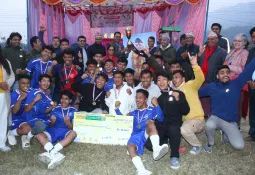 Oxford College has won the Tilak Prasad Sapkota Memorial Football Cup