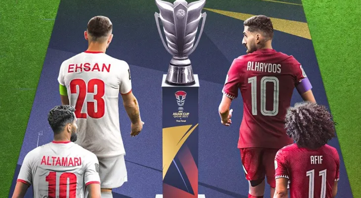 एशियन कपको फाइनलमा जोर्डन र कतार भिड्दै