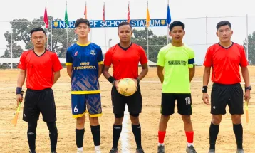 सशस्त्र प्रहरी महानिरीक्षक रनिङ ट्रफी फुटबलः मनकामना सेकेण्डरी स्कुल सेमिफाइनलमा