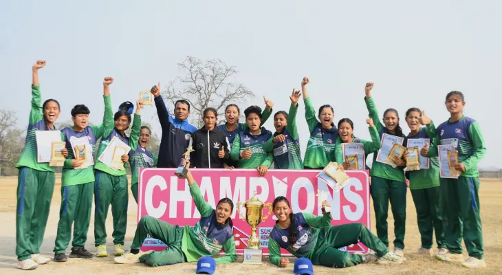 सुशील कोइराला मेमोरियल अन्डर-१९ राष्ट्रिय टि-ट्वान्टी प्रतियोगिताको उपाधि सुदूरपश्चिमलाई