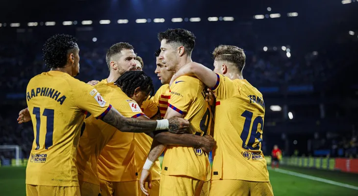 लेवानडोस्कीको दुई गोलमा बार्सिलोना विजयी