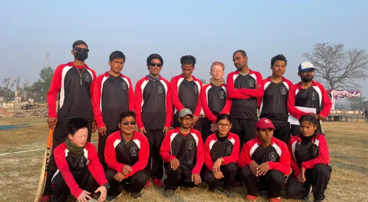 नेत्रहीन क्रिकेट प्रतियोगितामा कर्णालीले लुम्बिनीलाई पराजित गर्यो