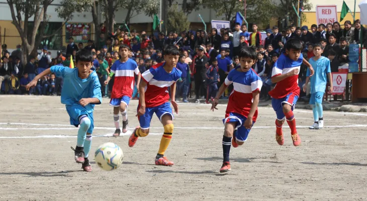 अन्तरविद्यालय छात्र फुटबल : लोयल्टीको दोहोरो जित