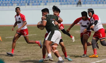 गोर्खाली रग्वी र एपीएफको जित