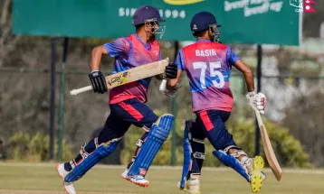 क्यानडा- ११ माथि नेपाल ए २ विकेटले विजयी