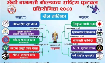 त्रिभुवन आर्मीलाई हराउँदै एपिएफ बागमती गोल्डकपको फाइनलमा