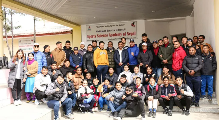 खेलाडीलाई आहार र पोषण सम्बन्धी तालिम