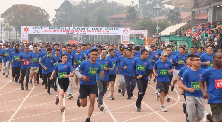 प्रधानसेनापति म्याराथनको उपाधि पर्वतका अनिश थापामगरलाई