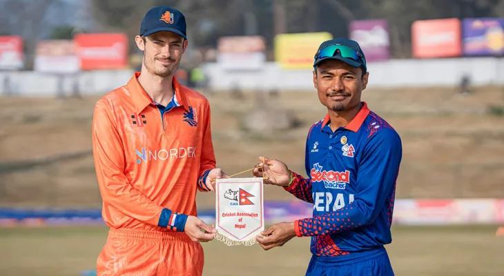नेपाल र नेदरल्याण्डसले टी-२० सिरिजको फाइनल खेल्ने