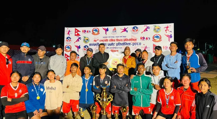 काठमाडौं लगातार तेश्रोपटक च्याम्पियन