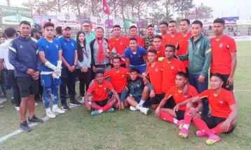 त्रिभुवन आर्मी क्लब झापा गोल्डकपको सेमिफाइनलमा