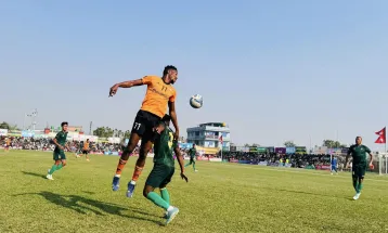 आर्मीलाई हराउँदै एपिएफ झापा गोल्डकपको फाइनलमा