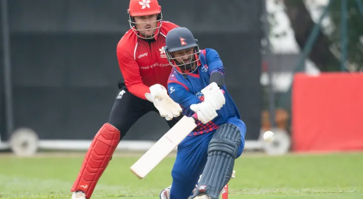 नेपाल हङकङसँग ७३ रनले पराजित