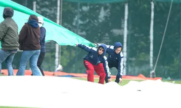 नेपाल र हङकङबीचको खेल बर्षाले रद्ध