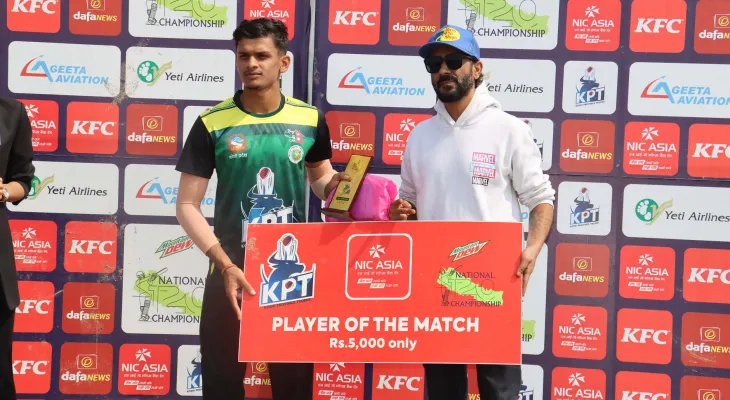 राष्ट्रिय टी–२० क्रिकेट : आर्मी सेमिफाइनलमा, बागमतीको पहिलो जित