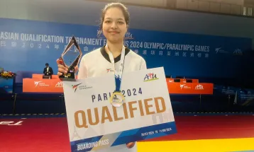 पलेशा पेरिस पारा ओलम्पिकका लागि छनोट