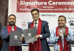 The Nepal Volleyball Association and Kelme have reached a new three-year deal