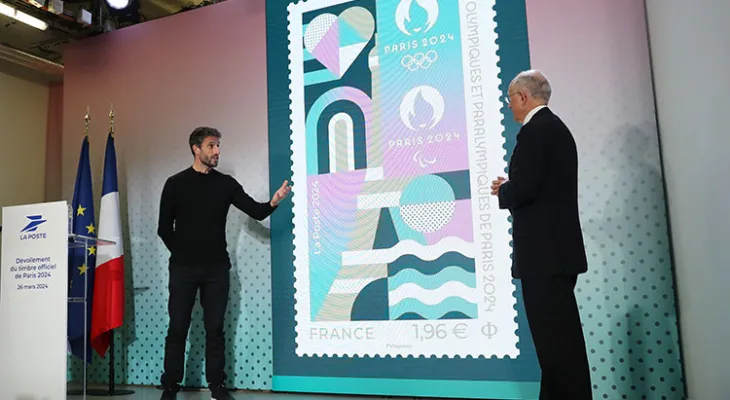पेरिस ओलम्पिक २०२४ को आधिकारिक हुलाक टिकट सार्वजनिक