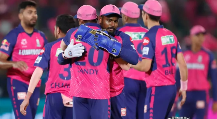 दिल्लीमाथि राजस्थान रोयल्स १२ रनले विजयी