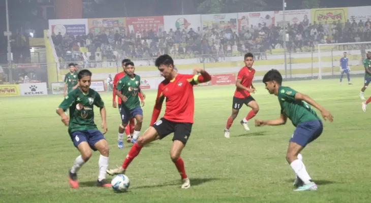 विराट गोल्डकप : आर्मीलाई पराजित गर्दै एनआरटी क्वाटरफाइनलमा