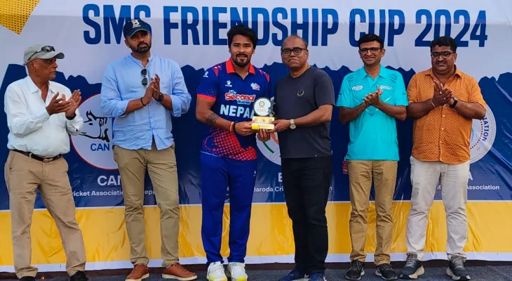 गुजरातमाथि नेपाल ८ विकेटले विजयी