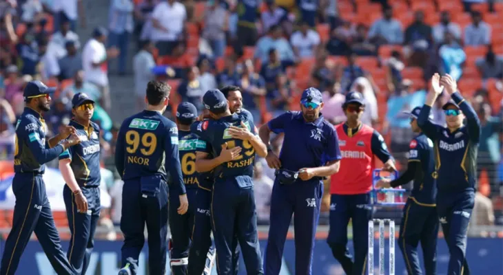 आइपिएल: सनराइजर्समाथि गुजरात ७ विकेटले विजयी