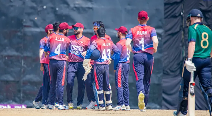 आयरल्याण्ड वोल्भ्ससँग नेपाल ए २१ रनले पराजित