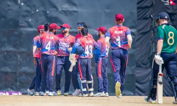 आयरल्याण्ड वोल्भ्ससँग नेपाल ए २१ रनले पराजित