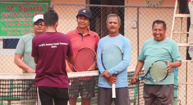मण्डिखाटार एमेच्योर टेनिस : उपाधिका लागि मनोज र विकास तथा ध्रुव र प्रकाश भिड्ने