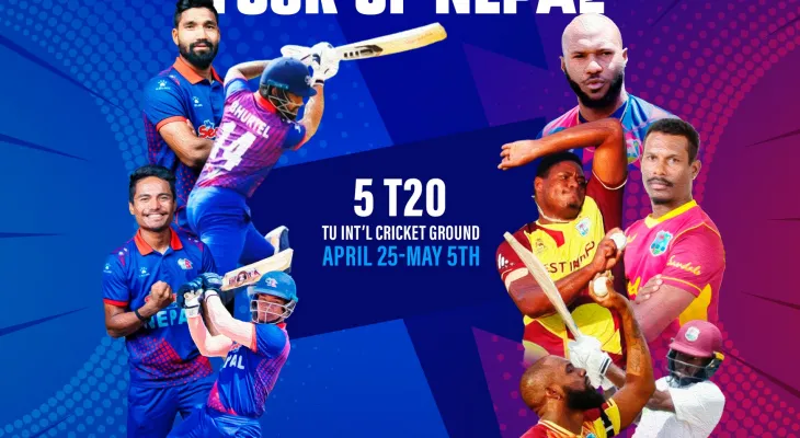 वेस्ट इण्डिज 'ए' टिम नेपाल आउदै