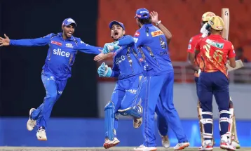 आइपिएलमा मुम्बईले पञ्जावलाई हरायो