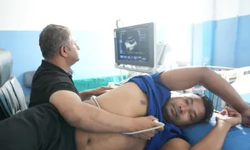 सदस्य–सचिव घिसिङद्वारा स्वास्थ्य परिक्षणको अवलोकन