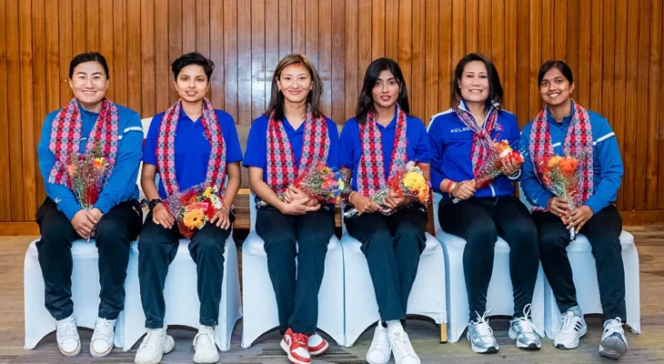 ६ नेपाली महिला क्रिकेट खेलाडी मलेसिया प्रस्थान