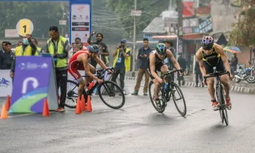 पोखरामा एसिया कप तथा साउथ एसियन ट्रायथोलन च्याम्पियनसिप हुदै