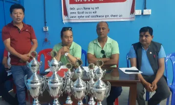 पोखरामा राष्ट्रिय ब्याडमिन्टन प्रतियोगिता आयोजना हुँदै