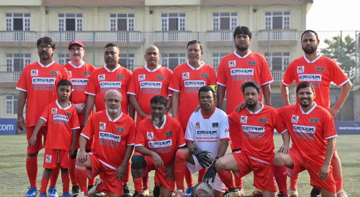 मैत्रीपूर्ण फुटबलमा बङ्गलादेशको टोली विजयी