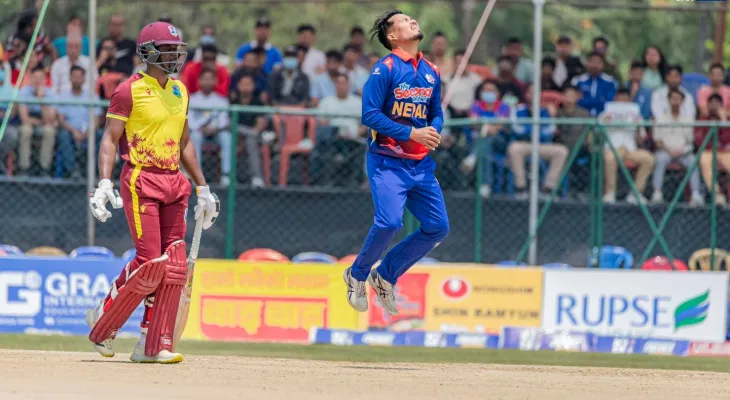 वेस्ट इन्डिज ए सँग नेपालको लगातार तेस्रो हार