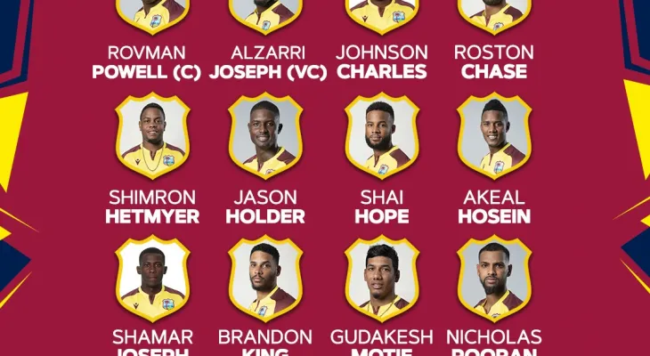 टि-२० विश्वकपका लागि वेस्ट इन्डिज र अमेरिकी टोली घोषणा