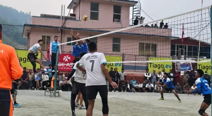 महांकाल, ह्याङले, हेटौडा र थाहा प्रकाश दाहाल स्मृति भलिबलको सेमिफाइनलमा