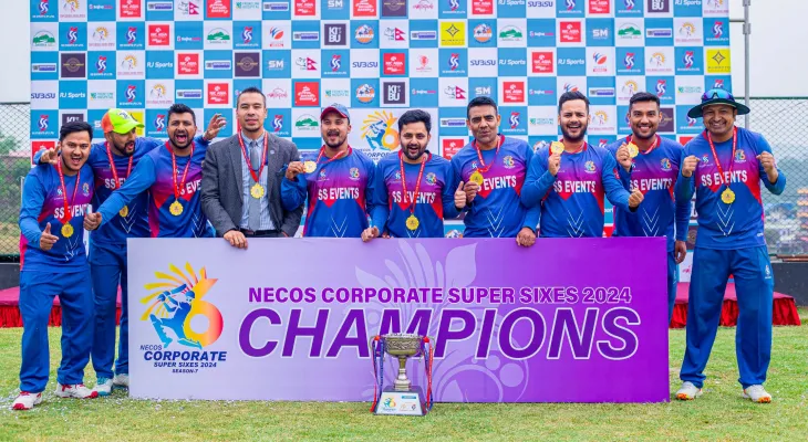 कर्पोरेट सुपर सिक्सेस सिजन–७ को उपाधि माछापुच्छ्रे बैंकलाई